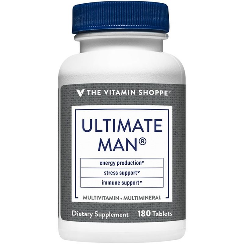 The Vitamin  Shoppe  Ultimate Man High Potency Multivitamin 