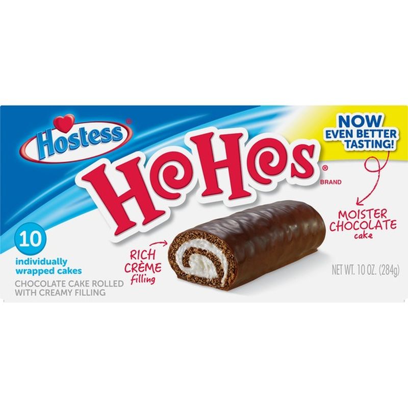 Hostess Chocolate Hohos 10 Ct Instacart