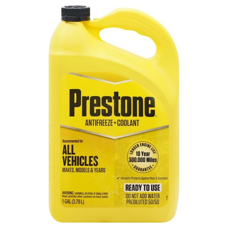 Prestone Antifreeze + Coolant, Ready To Use (1 Gal) From Cub - Instacart