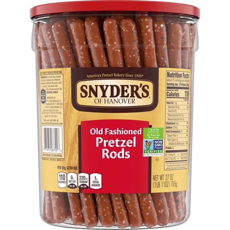 Snyder's of Hanover® Old Fashioned Pretzel Rods (27 oz) from QFC