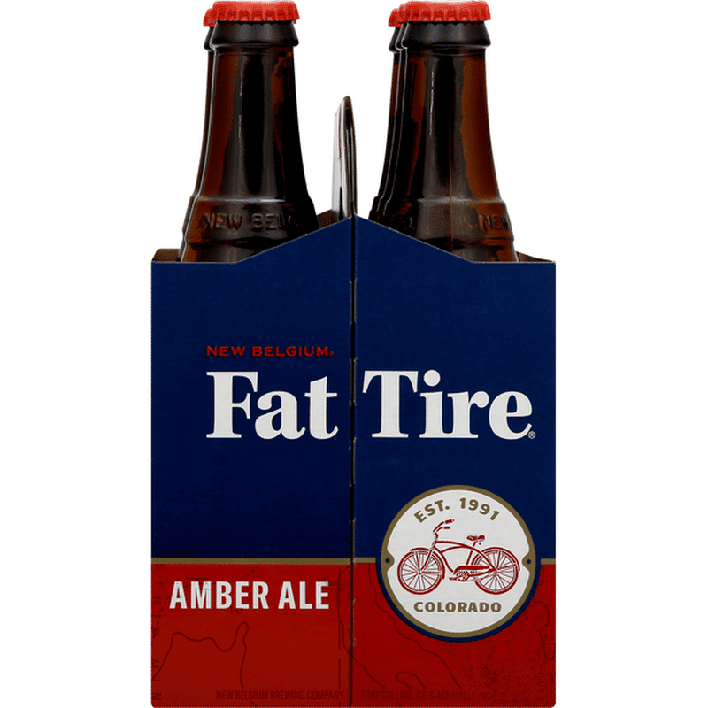 New Belgium Brewing Co. Fat Tire Amber Ale, Bottles (12 fl oz) Instacart