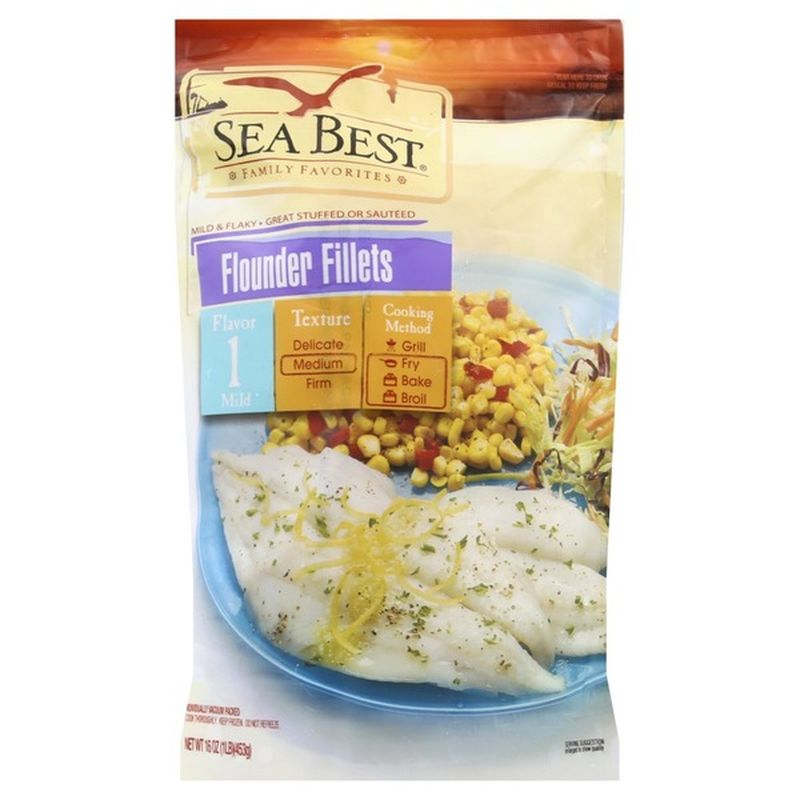 Sea Best Flounder Fillets (16 oz) Instacart
