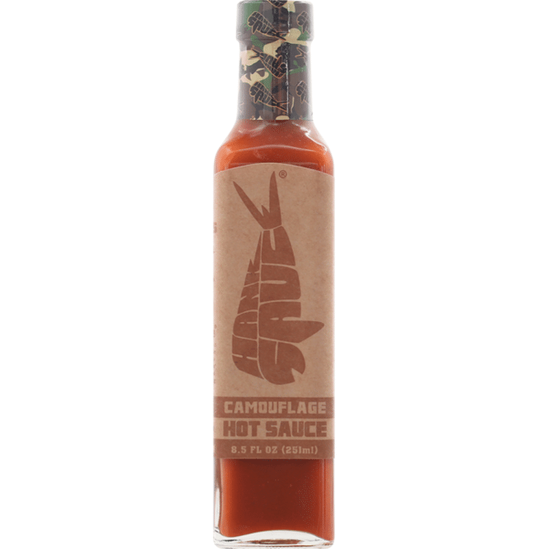 Hank Sauce Hot Sauce, Camouflage (8.5 fl oz) - Instacart