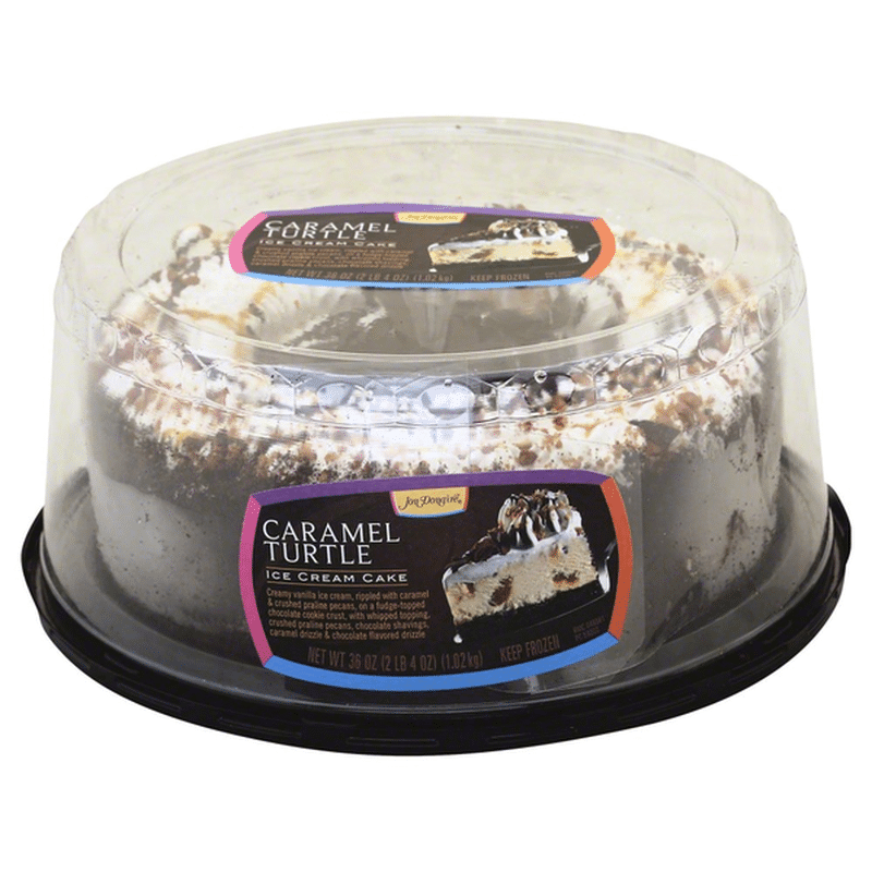 Jon Donaire Caramel Turtle Sundae Premium Ice Cream Cake (40 oz