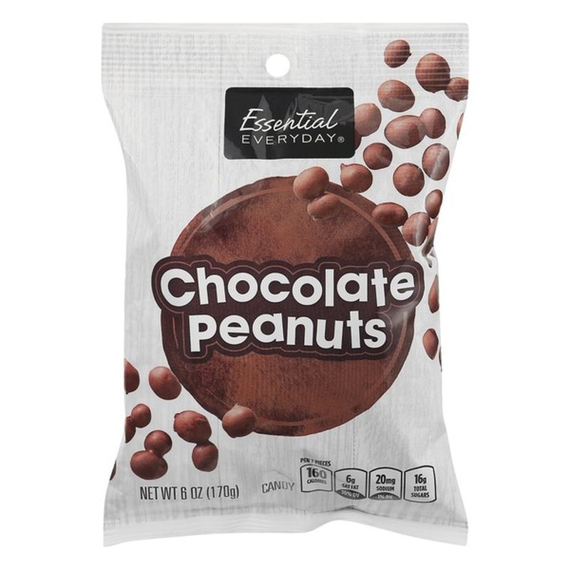 Essential Everyday Chocolate Peanuts (6 oz) Instacart