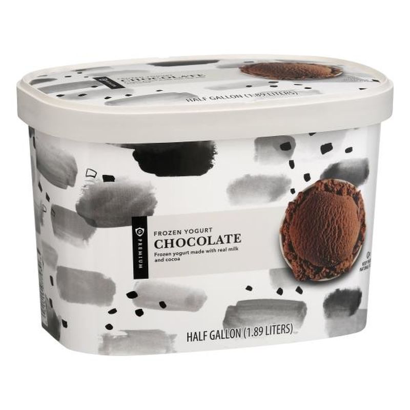 Publix Premium Frozen Yogurt, Chocolate (0.5 gal) Instacart