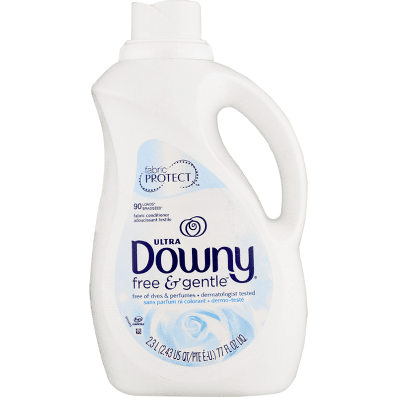 Downy Ultra Liquid Fabric Conditioner, Fabric Softener, Free & Gentle