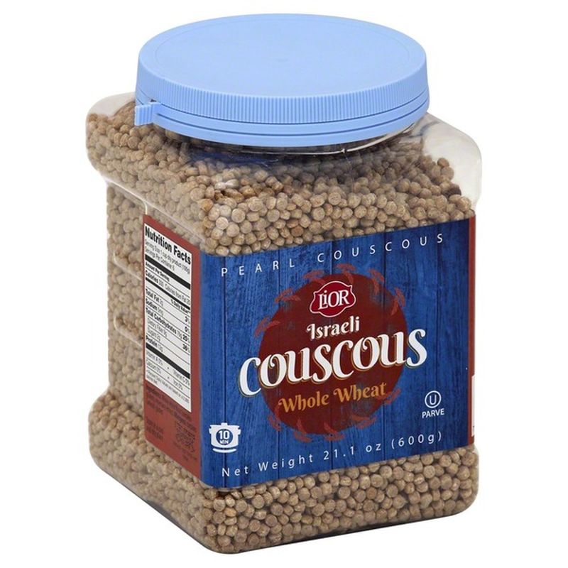 Lior Couscous, Israeli, Whole Wheat (21.1 oz) - Instacart