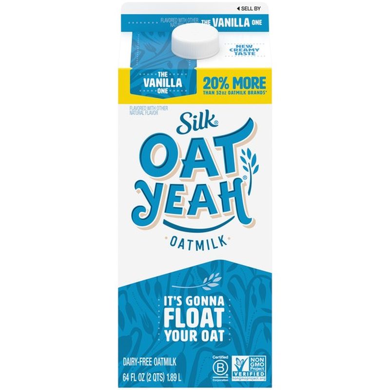 Silk Oat Yeah The Vanilla One Oatmilk (64 fl oz) from Outpost Natural