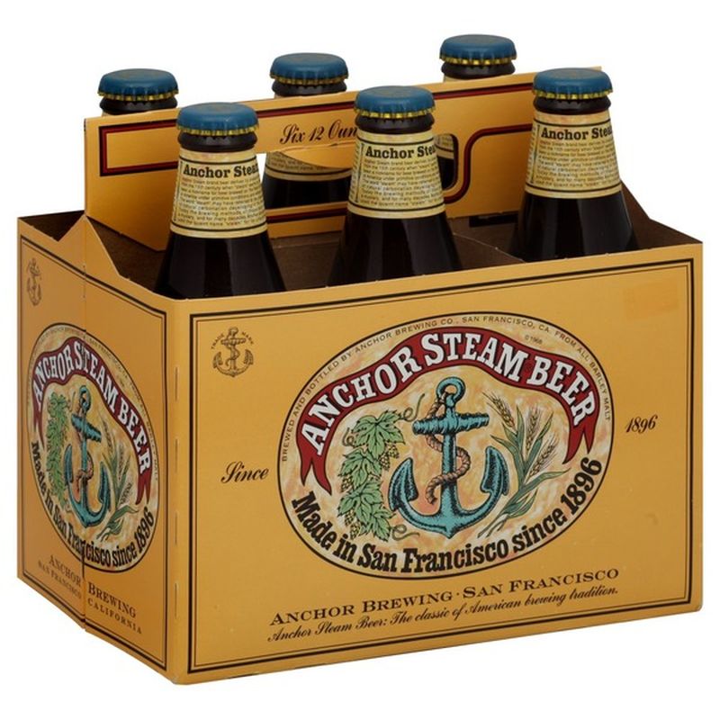 Anchor Brewing Beer, Anchor Steam (12 fl oz) - Instacart