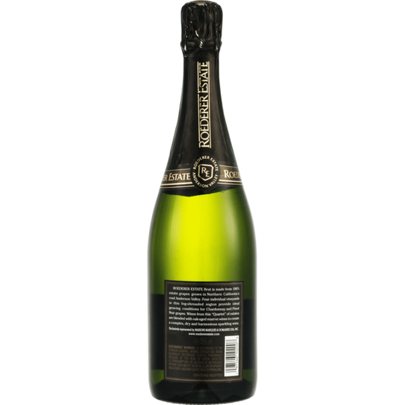 Roederer Estate Brut Sparkling Wine Anderson Valley (750 ml) Instacart