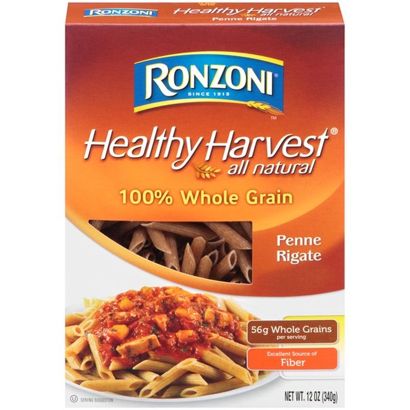 Ronzoni Healthy Harvest 100 Whole Grain Penne Rigate (12 oz) from