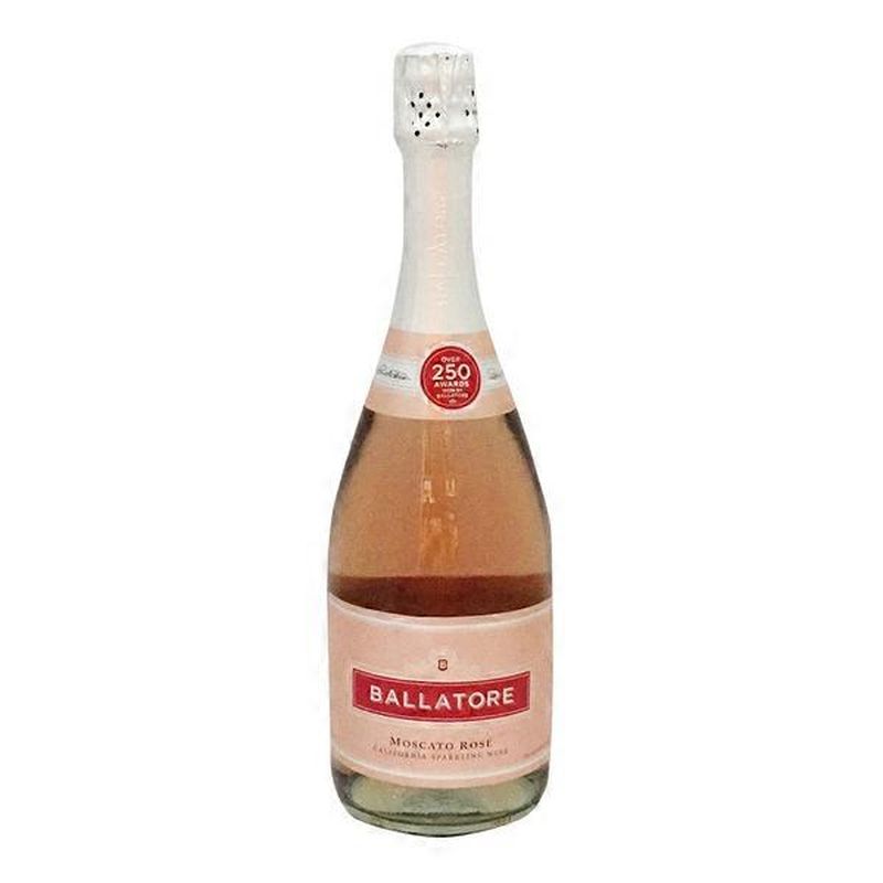 Ballatore Moscato Rose California Sparkling Wine (750 ml) from Smart