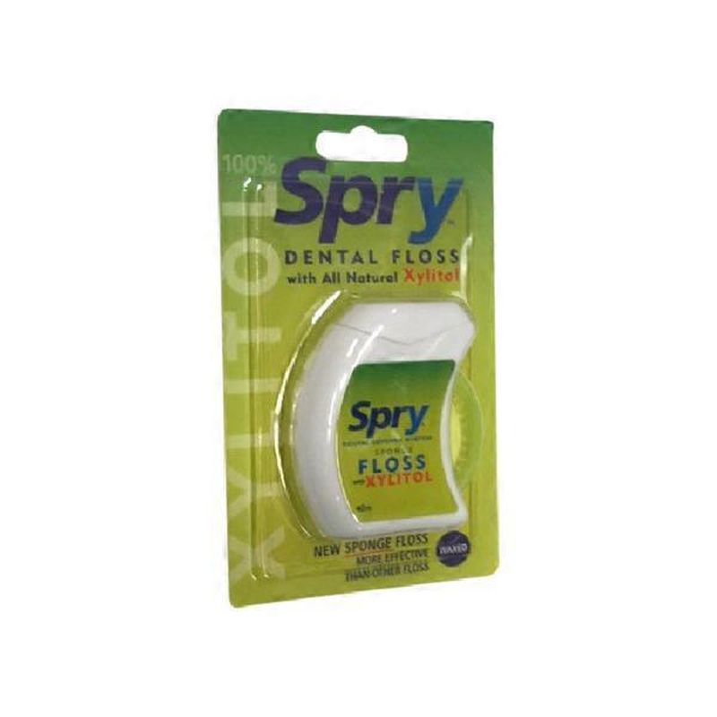 Xlear Spry Dental Floss With All Natural Xylitol (40 meters) Instacart