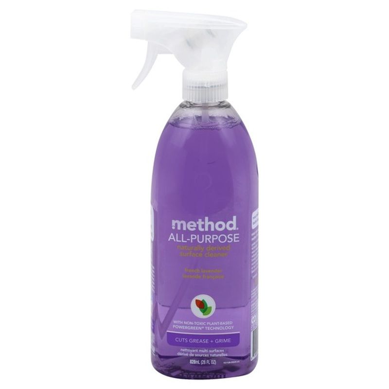 Method Surface Cleaner, AllPurpose, French Lavender (28 fl oz) Instacart