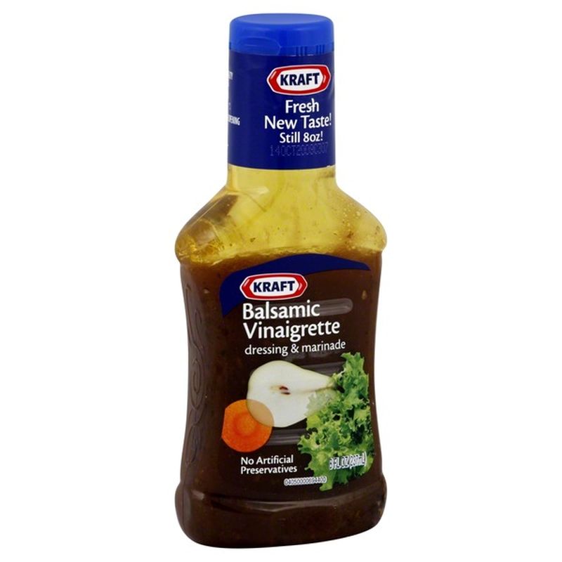 Kraft Dressing & Marinade, Balsamic Vinaigrette (8 oz) Instacart
