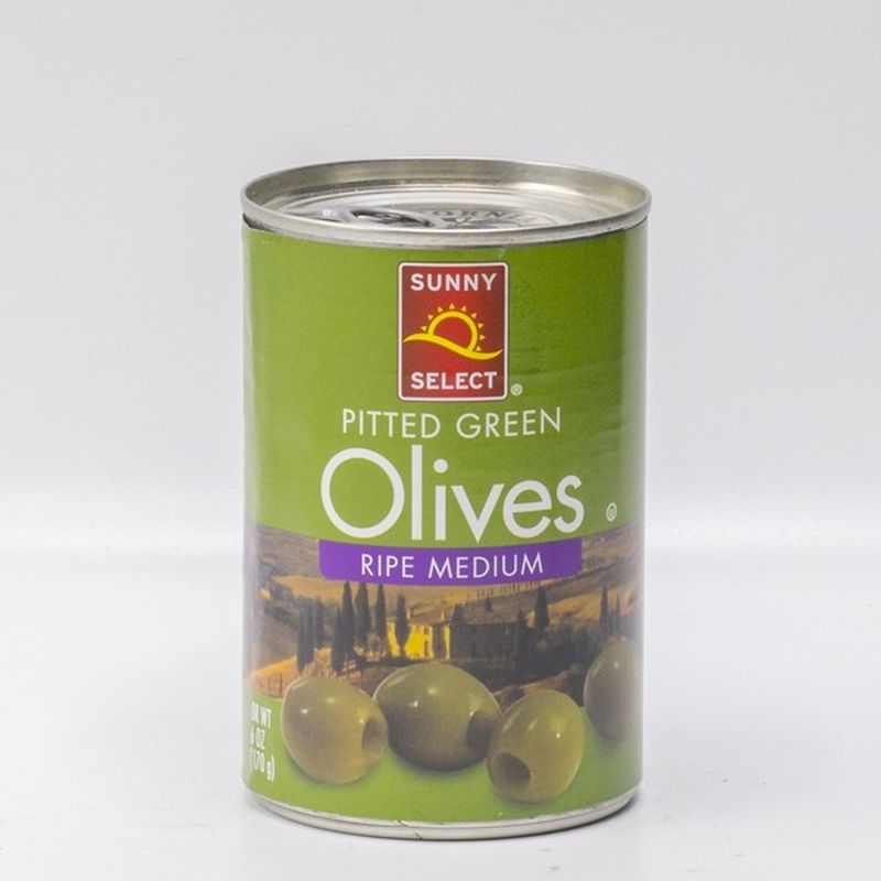 Sunny Select Medium Green Ripe Pitted Olives (6 oz) Instacart