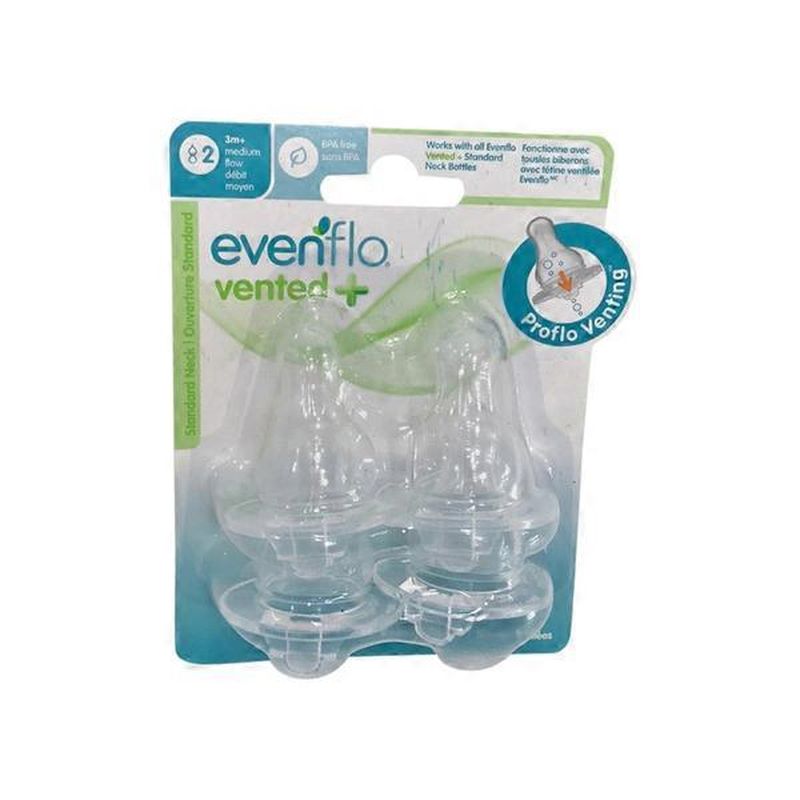 evenflo proflow medium flow nipples