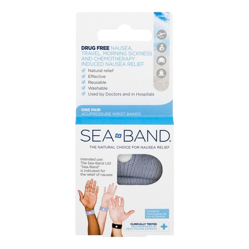 Sea Band Acupressure Wristbands for Nausea and Vomiting (each) from CVS