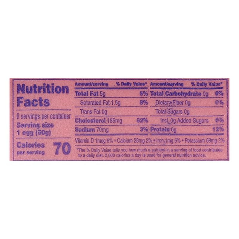 Publix Eggs, Large (6 ct) from Publix Instacart