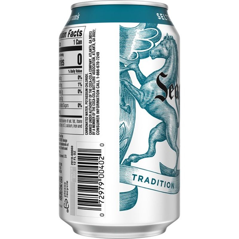 Seagram S Sparkling Seltzer Water Can 12 Oz Instacart