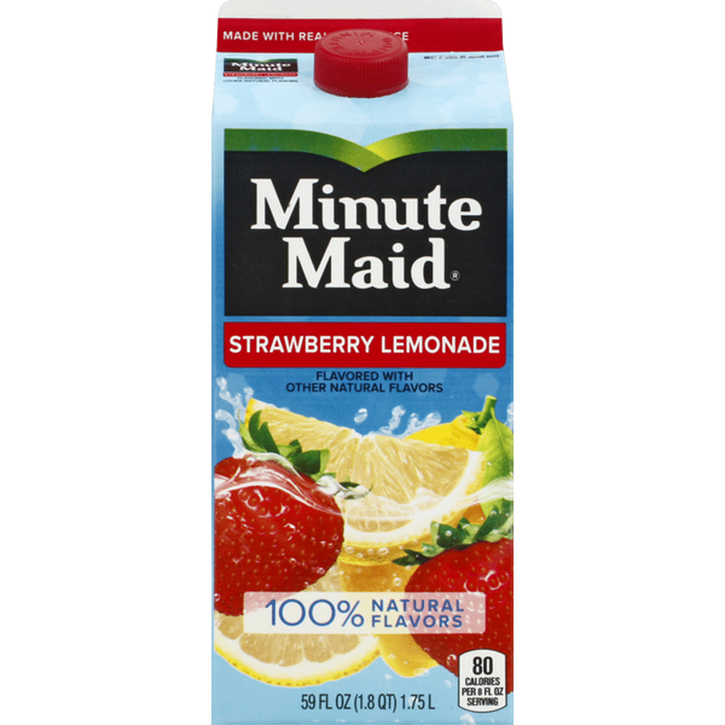 Minute Maid Strawberry Lemonade, Fruit Drink (fl oz) Delivery or Pickup ...