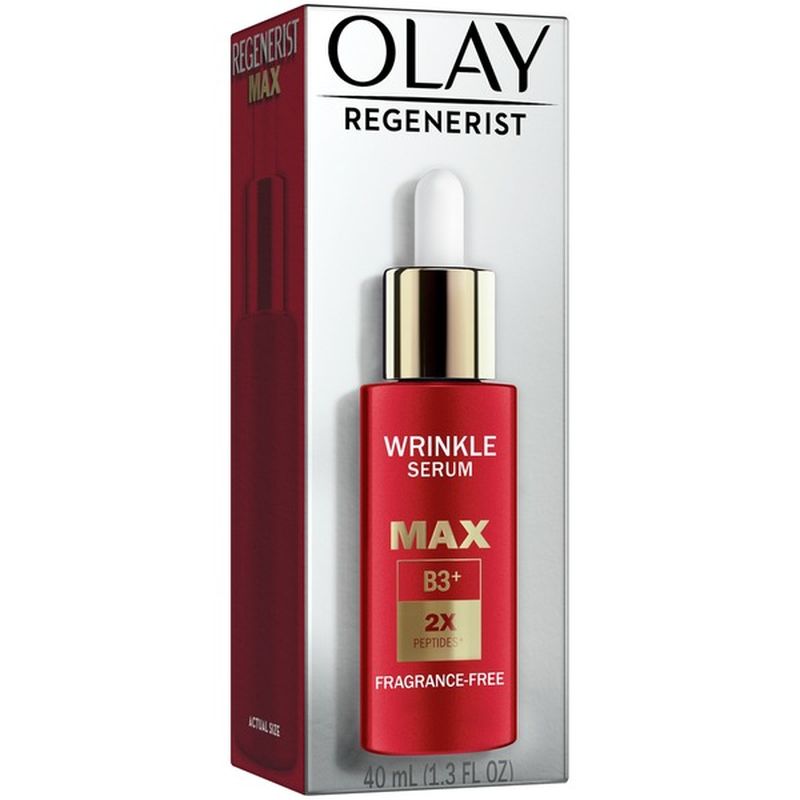 Olay Max Wrinkle Serum With Peptides (1.3 oz) Instacart
