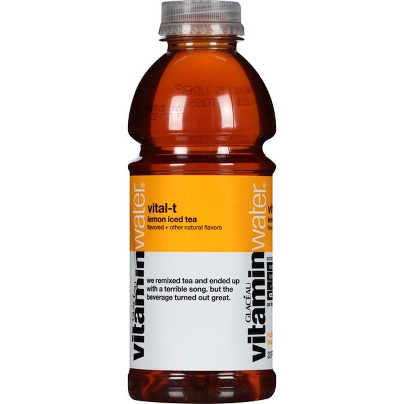 Glaceau Vitaminwater VitalT Lemon Iced Tea Glacéau Vitaminwater Vital