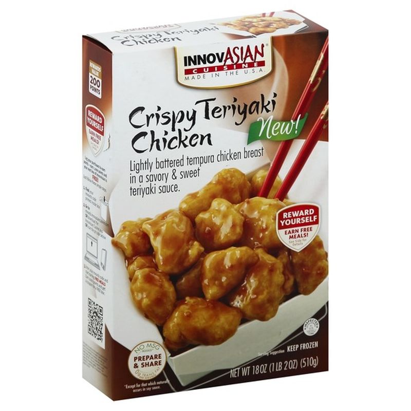 InnovAsian Cuisine Crispy Teriyaki Chicken (18 Oz) - Instacart