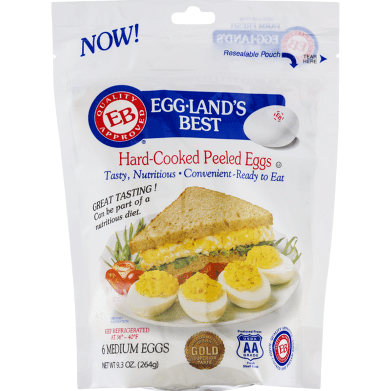 Eggland's Best Hard Cooked Eggs (6 ct) Instacart