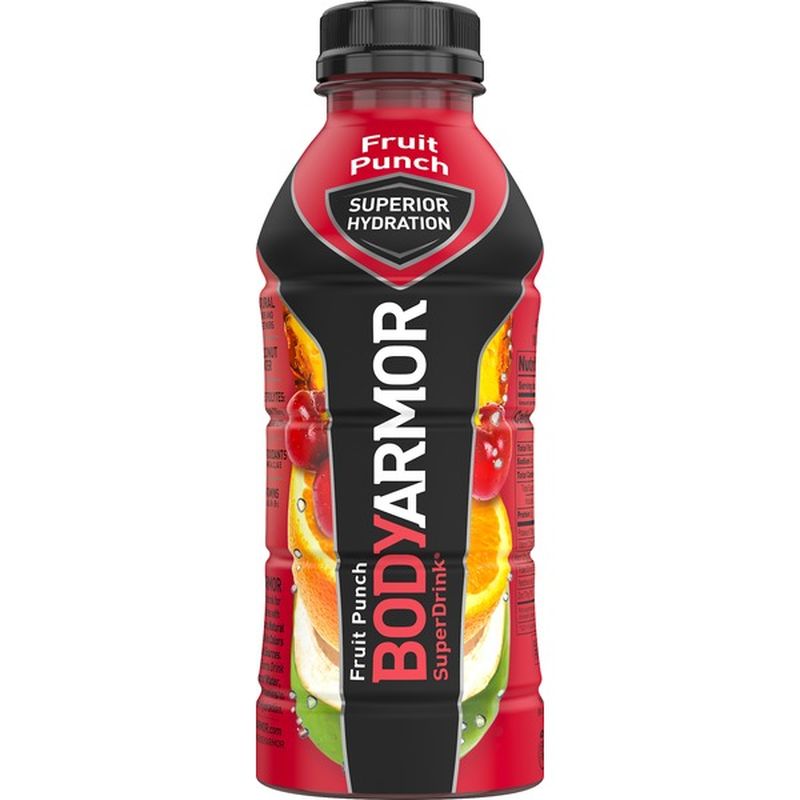 BodyArmor Super Drink, Super Hydration, Fruit Punch (16 fl oz) from