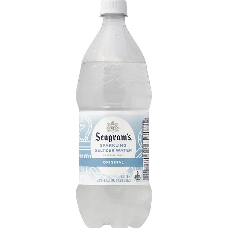 Seagram S Sparkling Seltzer Water Original 33 8 Oz Instacart