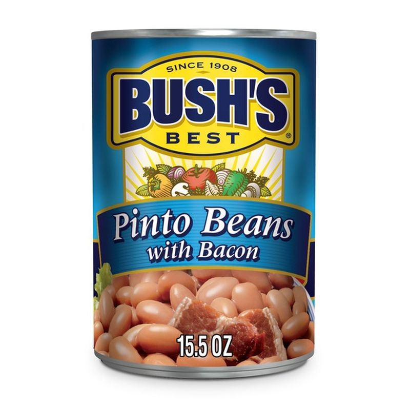 Bush's Best Pinto Beans with Bacon (15.5 oz) Instacart