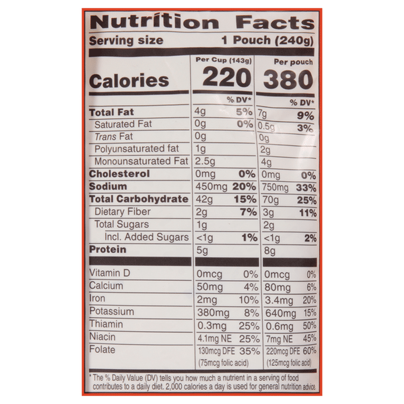 Ben's Original Ready Rice, Fried Rice with Peas & Carrots (8.5 oz