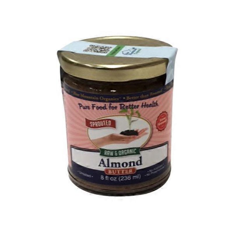 Blue Mountain Organics Organic Almond Butter (8 fl oz) Instacart