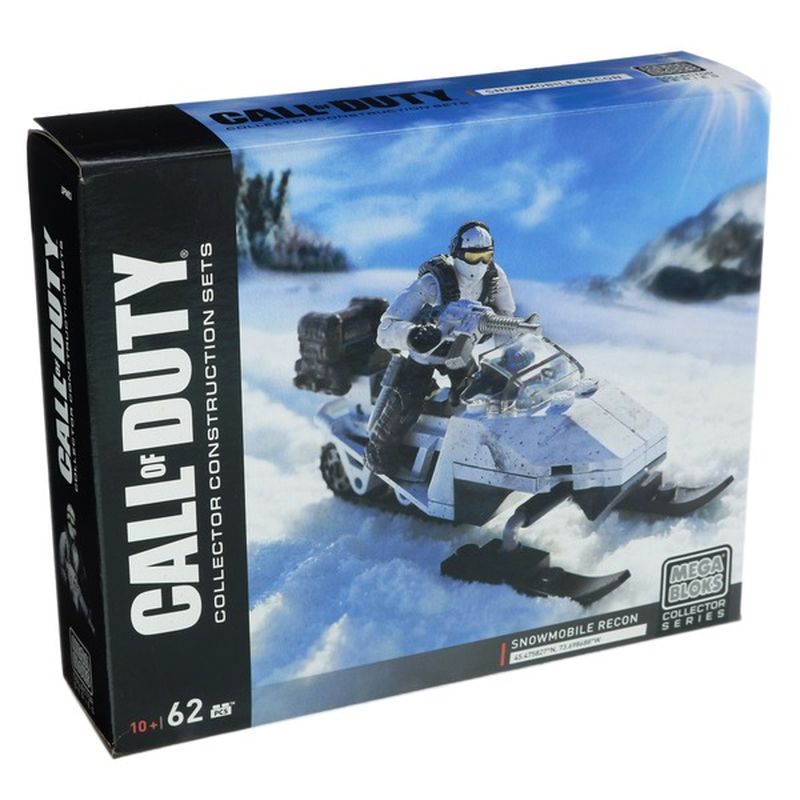 Mattel Mega Bloks Call of Duty Snowmobile Recon Collectors Construction Set