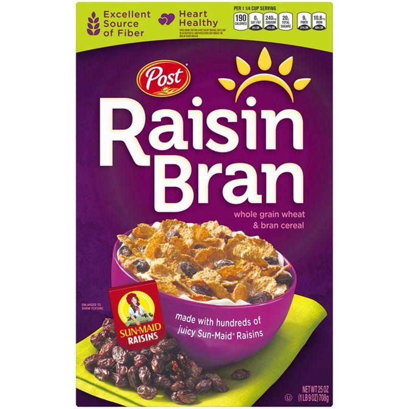 Post Raisin Bran (25 oz) Instacart