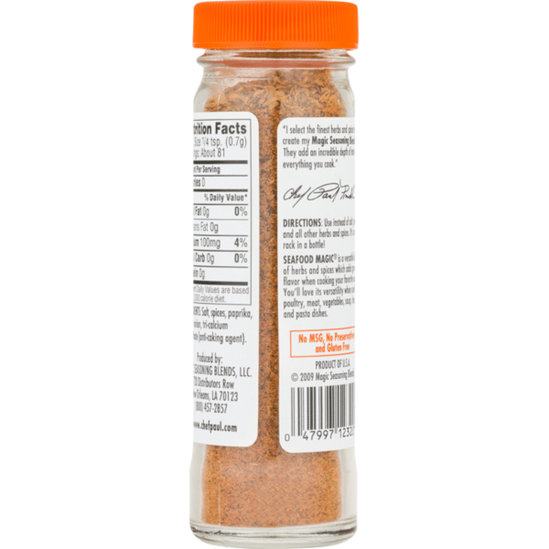 Chef Paul Prudhomme's Seasoning Blends, Seafood Magic (2 oz) Instacart