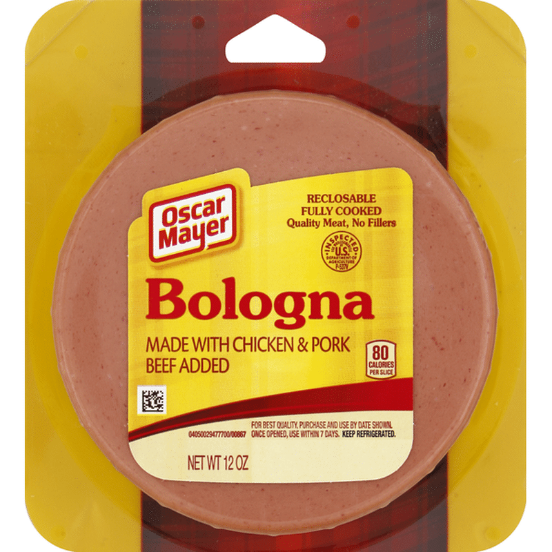 Oscar Mayer Meat Bologna (12 Oz) - Instacart