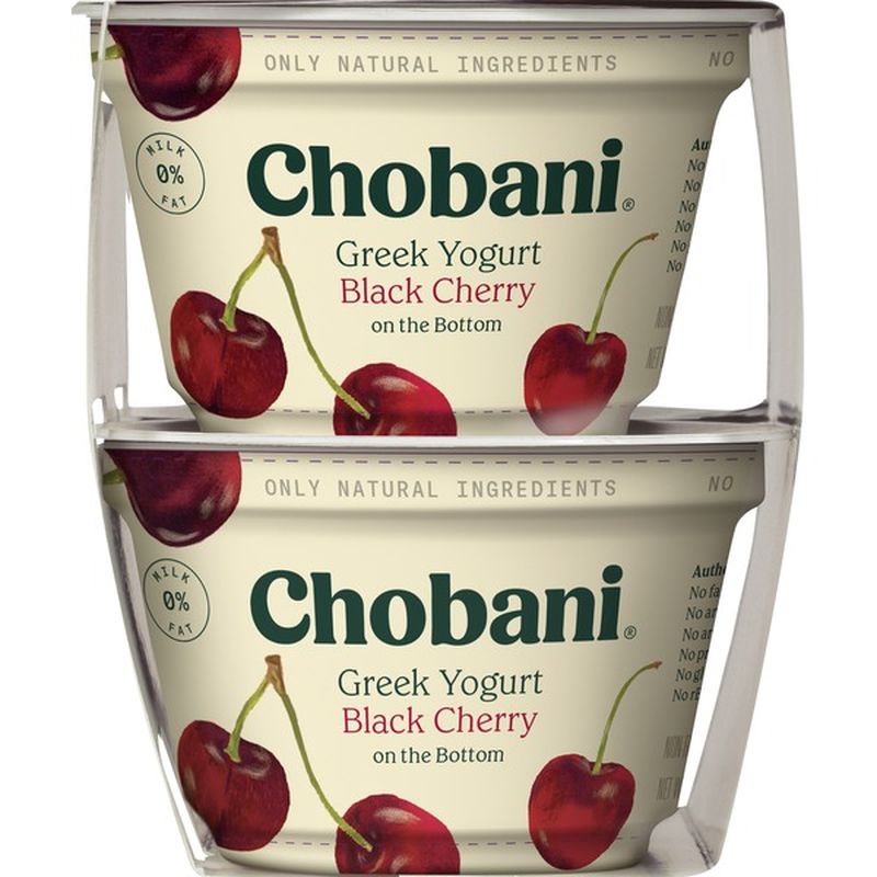 Chobani Yogurt, Greek, NonFat, Black Cherry, Value Pack (5.3 oz