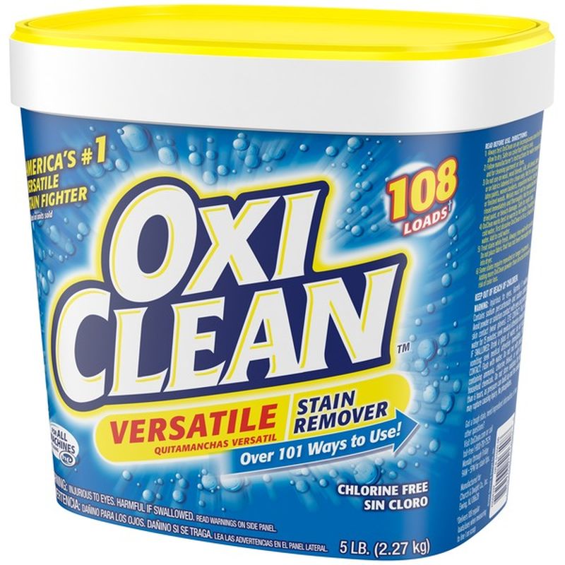 Oxi Clean Versatile Stain Remover Powder, 5 s (5 lb) Instacart
