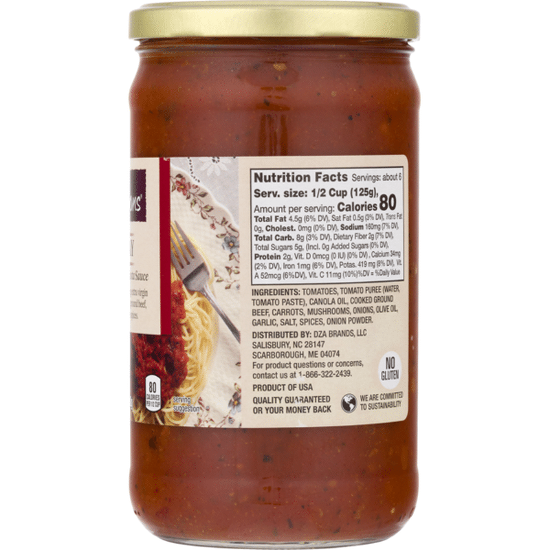 Taste of Inspirations Sunday Sauce (24 oz) Instacart