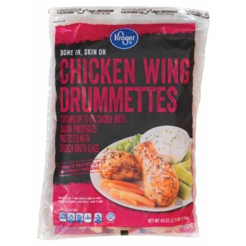 Kroger Chicken Wing Drummettes (2.5 lb) Instacart