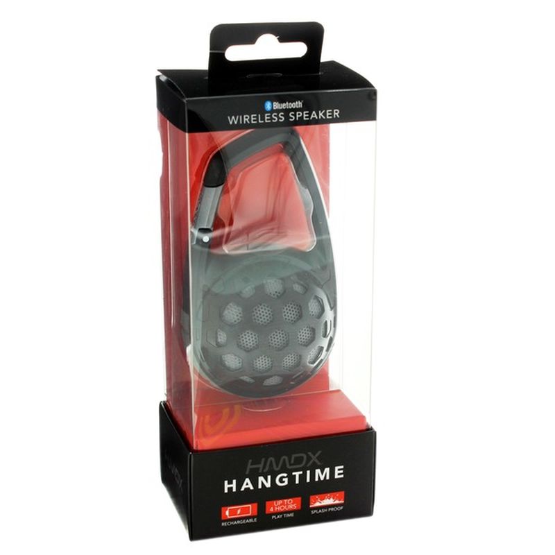 HMDX Hangtime Wireless Speaker, Black