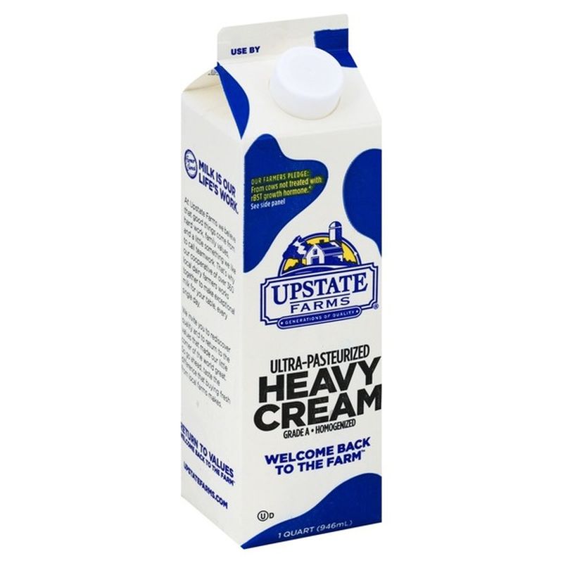 Upstate Farms Heavy Cream, UltraPasteurized (1 qt) Instacart