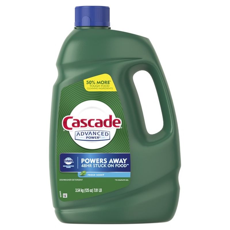 Cascade Advanced Power Gel Dishwasher Detergent, Fresh (125 fl oz) from