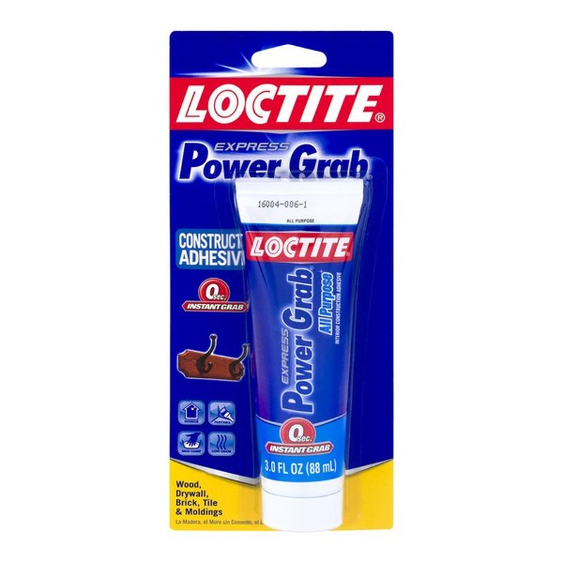 Loctite Express Power Grab Construction Adhesive (3 fl oz) Instacart