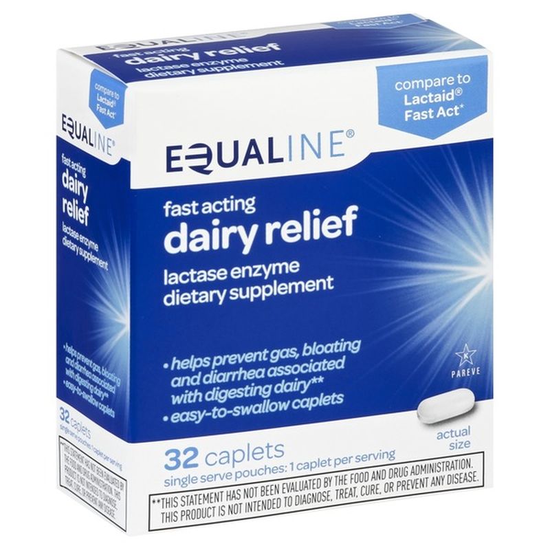 Equaline Dairy Relief Dietary Supplement (32 ct) Instacart