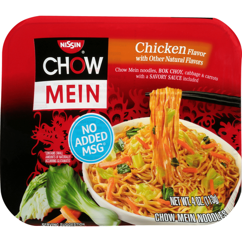 Nissin Chow Mein Noodles Chicken Flavor 4 Oz Instacart