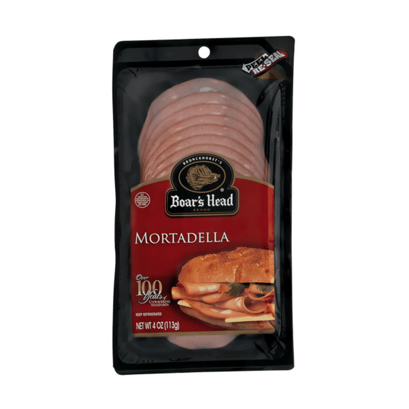 Boar's Head Mortadella (4 oz) from Giant Food - Instacart